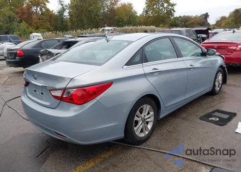 2013 Hyundai Sonata Gls from USA, damaged, VIN 5NPEB4AC6DH722811